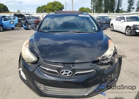 2013 Hyundai Elantra Gls из США, поврежденный, VIN 5NPDH4AE3DH170017